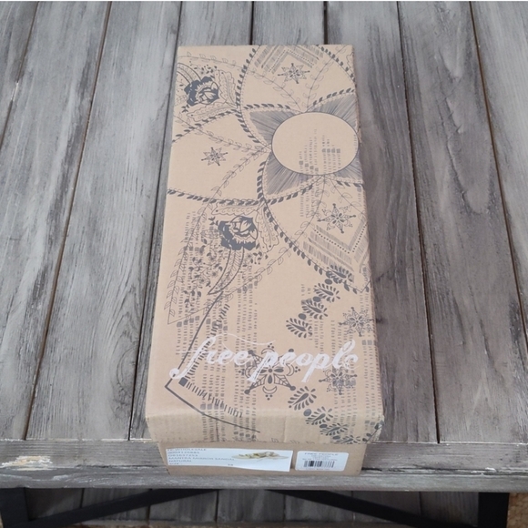 New Free People Leather Mantra Mirror Sandals in Natural Size EU 41 - Picture 6 of 8